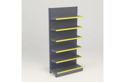 China Candy Wall Supermarket Shelves Gondola Display Racking System Single Sided supplier