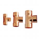 ANSI JIS DIN Standard Copper Nickel Equal Tee For Water Pipe Industry Customized Logo for sale