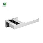 2 Bathroom Hardware Sets , Sanitary SUS304 Wall Mounted Toilet Paper Roll Holder