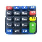 4x5 POS Terminal Silicone Rubber Keypads 50 Shore A