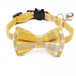 Dog Pure Cotton Plaid 28X1cm Pet Bow Tie for sale