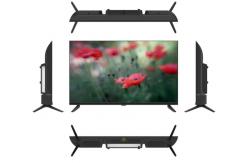 China Frameless 43 Inch Smart TV Support USB Multi Media With Metal Housing supplier