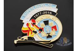 China Creative Custom Metal Lapel Pins , Service Award Lapel Pins With Butterfly Clutch supplier