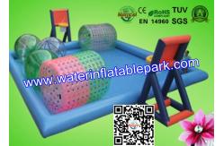 China Giant Kids Inflatable Water Park With Swimming Pool , Inflatable Water Play supplier