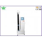 Plastic Film Leather Shoelace Tensile Strength Testing Equipment Floor Type for sale