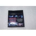 High Barrier Herbal Incense Packaging , PE Material Plastic Zipper Bags for sale