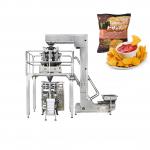 VFFS Collar Type 14heads Puffed Food Packing Machine Weighing 100g for sale