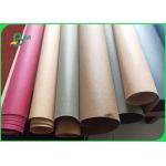 Natural Fiber Pulp Beautiful Appearance 0.3mm Washable Kraft Paper In Roll for sale