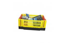 China Collapsible Folding Plastic Ventilated Crate For Vegetables And Fruits supplier