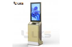 China LKS Fast Convenient Ticketing Solutions Self Service Ticket Kiosks With Card Cash Payment supplier
