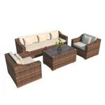 1.6M Outdoor Corner Sofa Set Sectional Sofa Garden Furniture for sale