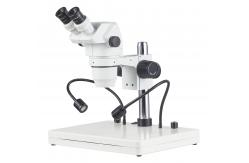 China A23.3667L OPTO-EDU 6.7x - 45x Stereoscopic Zoom Microscope With Pole Stand supplier
