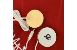 China Desktop QI Smart Furniture Office Phone Quick Wireless Charger Embedded Dark Mounted supplier