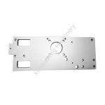 Milling Turning Food Machinery Parts Left Plate Anodizing Machined Aluminium Parts for sale