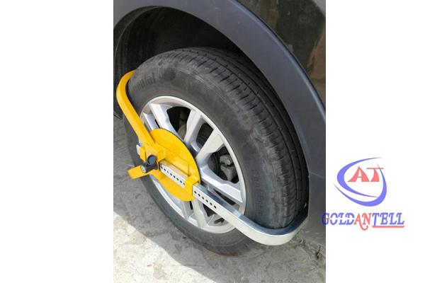Heavy Duty Steel Anti Theft Wheel Lock Fit 7 Inch Tyre