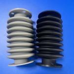 Silicone Rubber Expansion Bellows Customized Food Grade Weighing Bellow Round & Conical Polyconnect for sale