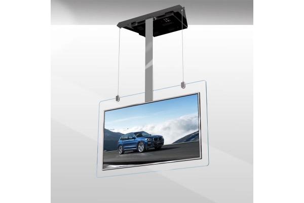 700 Nits Hanging Transparent LCD Screen 55inch OLED Double Sided Digital Display