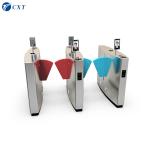 Customs Flap Barrier Gate Brushless Motor Fully Automatic Ticket Inspection IC Card 360H for sale