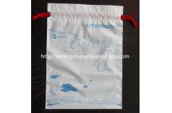 China Lovely Recyclable Drawstring Plastic Bags For Children Toy / Books supplier