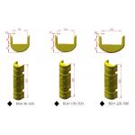 H500mm Warehouse Rack Pallet Racking PVC Plastic Rack Post Protectors
