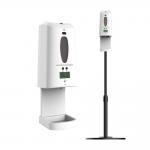 DC6V Infrared Thermometer Hand Sanitizer Dispenser 1300ml for sale