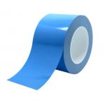 Blue PE Film Fiberglass Adhesive Tape Double Side Thermal Insulation for sale