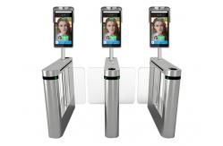 China 2.0MP FHD1080P 8 inch Body Temperature Kiosk With Facial Recognition supplier