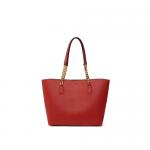 28cm Women's Casual Shoulder Bags Red Commuter Tote Bag for sale