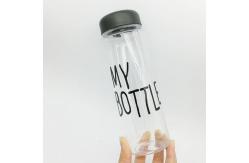 China 250ml 450ml 500ml PET Customized Transparent square decorative plastic juice coffee tea beverage bottle with cap supplier