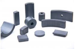 China Highly Precise Ring Tile Permanent Magnet Ferrites Are Used In Different Motors supplier