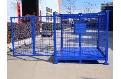 China Heavy Duty Foldable Pallet Cage 1000-2000kg Load Bearing ISO9001 Certified supplier