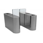 Anti climbing Access Control Turnstiles with acrylic panel , 1.6 meter height for sale