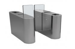 China Anti climbing Access Control Turnstiles with acrylic panel , 1.6 meter height supplier