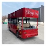 Electric Golf Carts Shuttle Bus 6.4 Mts Turn Radium With Top Speed 30km/H for sale