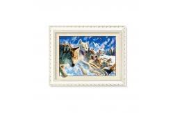 China Tigers 3D Lenticular Printing / MDF Or PS Frame 3D Animals Images supplier