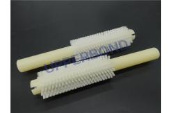 China MK8 Cigarette Machine Parts Nylon Brush Roller Industrial Machine Cleaning Roller Brush supplier