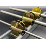 Factory Gold Zinc 3/8'' Strut Pipe Cushion Clamps for sale