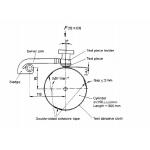 Rubber Testing Equipment Rotary Drum DIN Abrasive Tester ,  Abrasion Resistance Tester