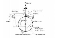 China Rubber Testing Equipment Rotary Drum DIN Abrasive Tester ,  Abrasion Resistance Tester supplier
