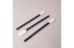 China Black Handle PP Stick Square Head Cleaning Swab For Electronics supplier