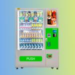 Self Service Store Drinks And Snacks Combo Wisdom Vending Machine With Lift Elevator for sale