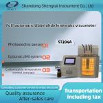 Pharmaceutical Testing Instruments ST204A Fully automatic Ubbelohde viscosity tester photoelectric sensor detection for sale