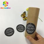 Water Proof Food Packaging Films Custom Security Clothing Label Vinyl Sticker for sale