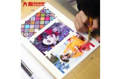China Make Customized Picture Stickers Daqin Cutting Machine For Phone Or Laptop supplier