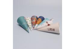 China Disposable Cone Ice Cream Cups Custom Printed Packaging Paper Pack Sleeves supplier