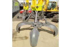 China 1000 Litre Hydraulic Rotating Peel Grapple For Mini Excavator supplier
