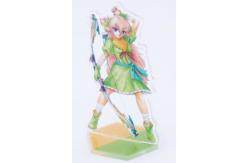 China Offset Printing Acrylic Stand Figures Pedestal Display Stands 11cm X 6.5cm supplier