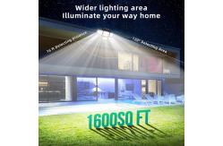 China Solar Powered Motion Sensor Flood Lights Outdoor Waterproof Solar LED Floodlight supplier