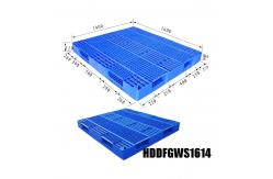 China Euro customize heavy duty large double face grid plastic pallet with sides supplier