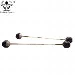 China Hexagonal Weight Lifting Barbell With Straight Curl Bar 47inch Length for sale